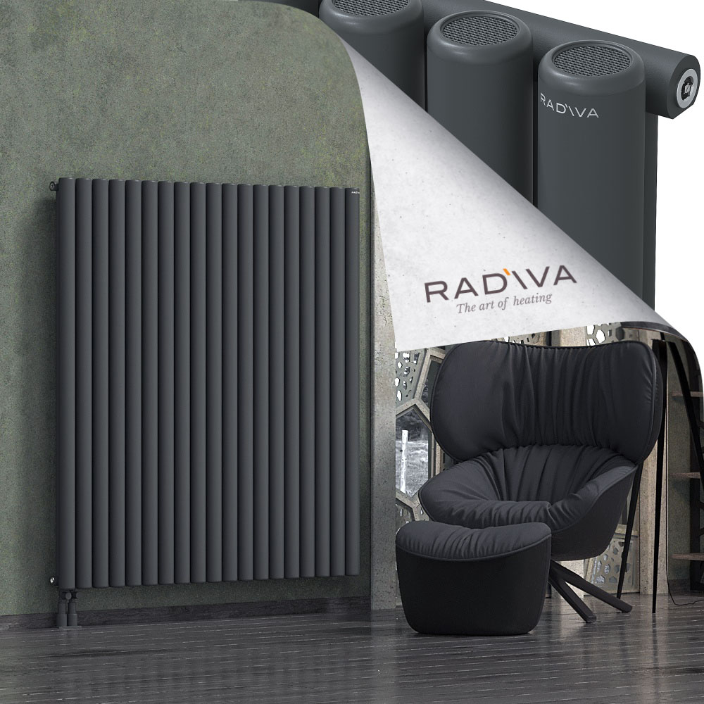 Mati Aluminium Radiator 1500x1402 Dark Anthracite - 3