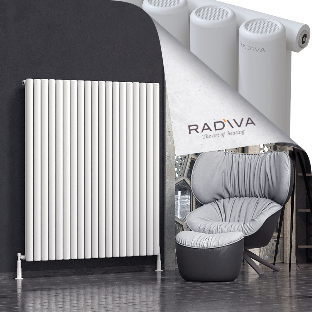 Mati Aluminium Radiator 1500x1402 White - 1