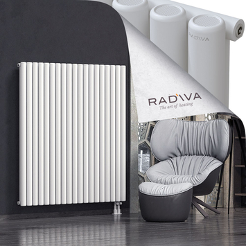 Mati Aluminium Radiator 1500x1402 White Bottom Right 50mm