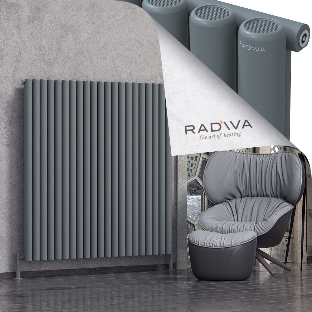 Mati Aluminium Radiator 1500x1550 Anthracite - 1