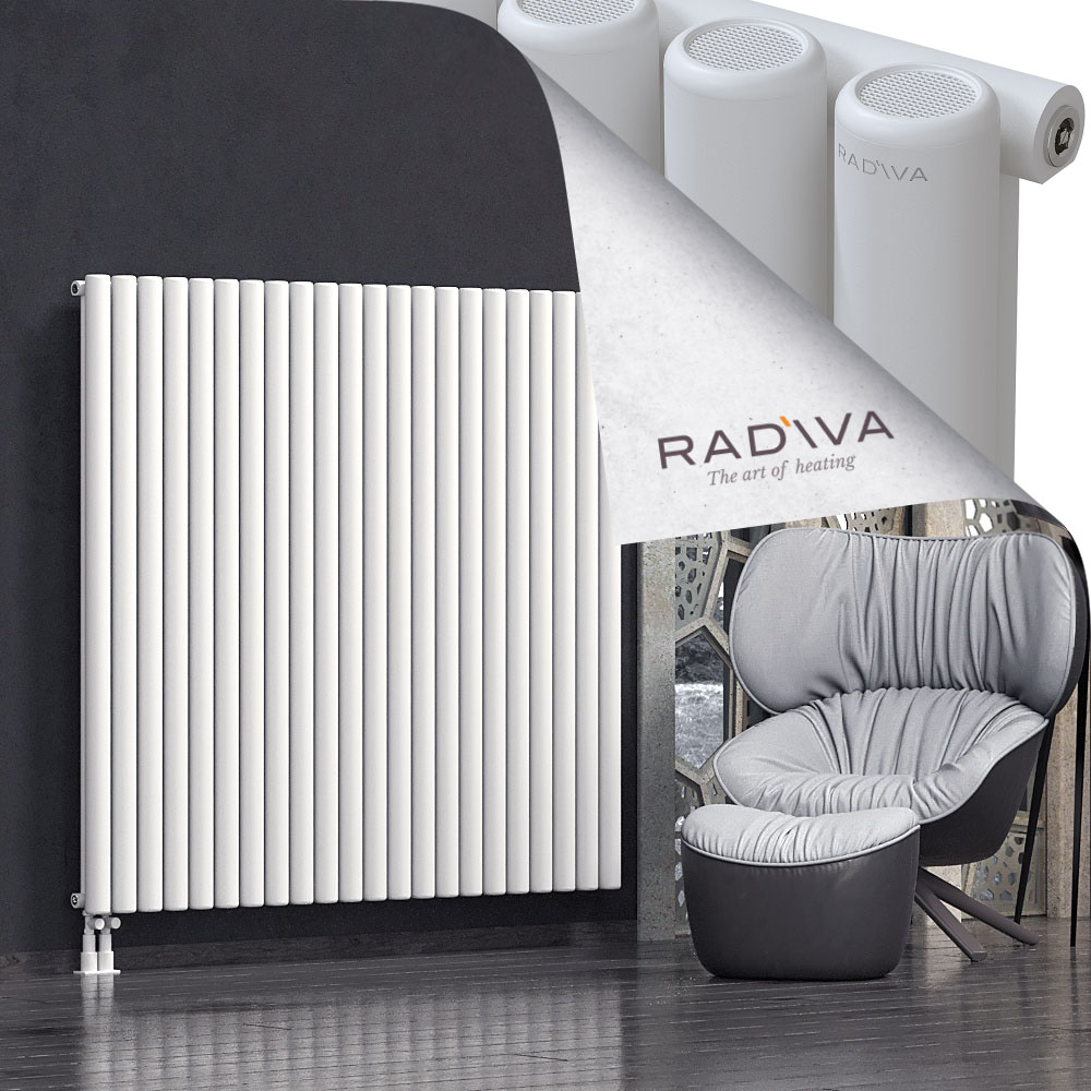 Mati Aluminium Radiator 1500x1624 White - 3