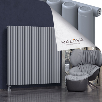 Mati Aluminium Radiator 1500x1698 Grey Bottom Left 50mm