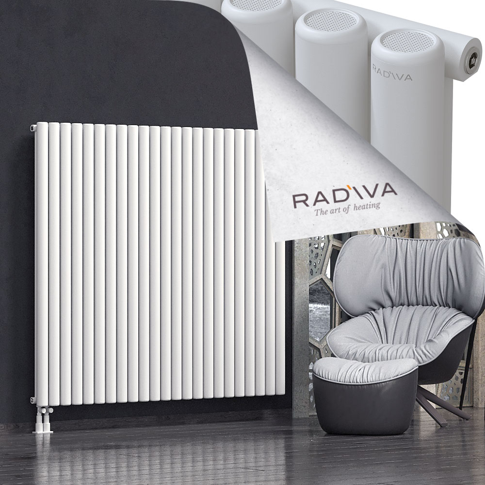 Mati Aluminium Radiator 1500x1698 White - 3