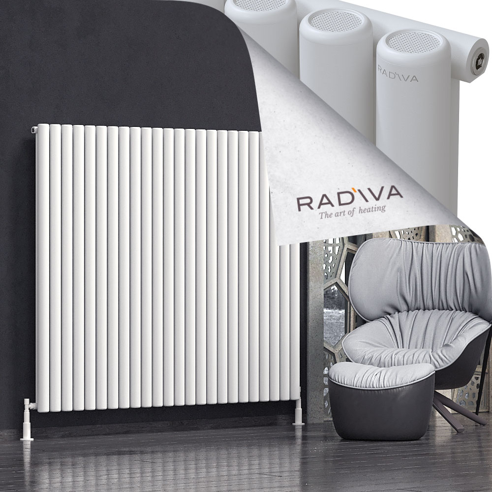 Mati Aluminium Radiator 1500x1772 White - 1