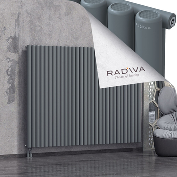 Mati Aluminium Radiator 1500x2216 Anthracite Bottom Left 50mm