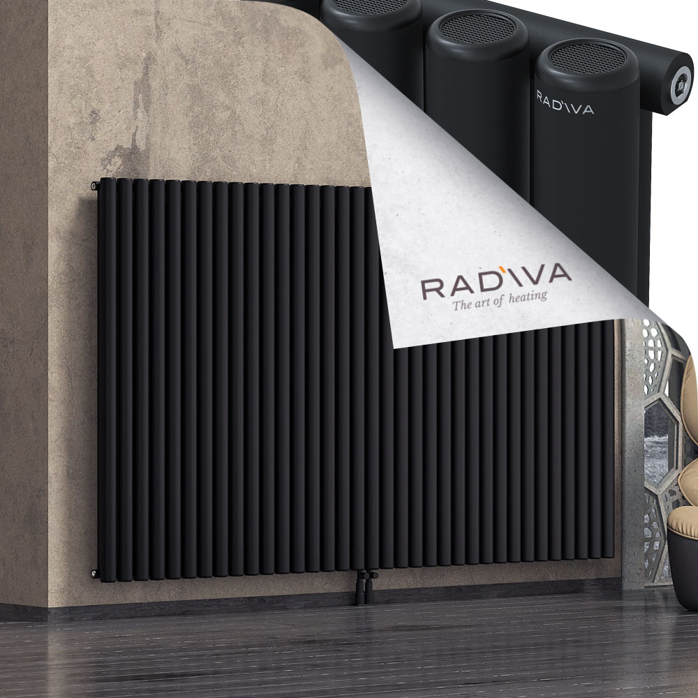 Mati Aluminium Radiator 1500x2586 Black - 2