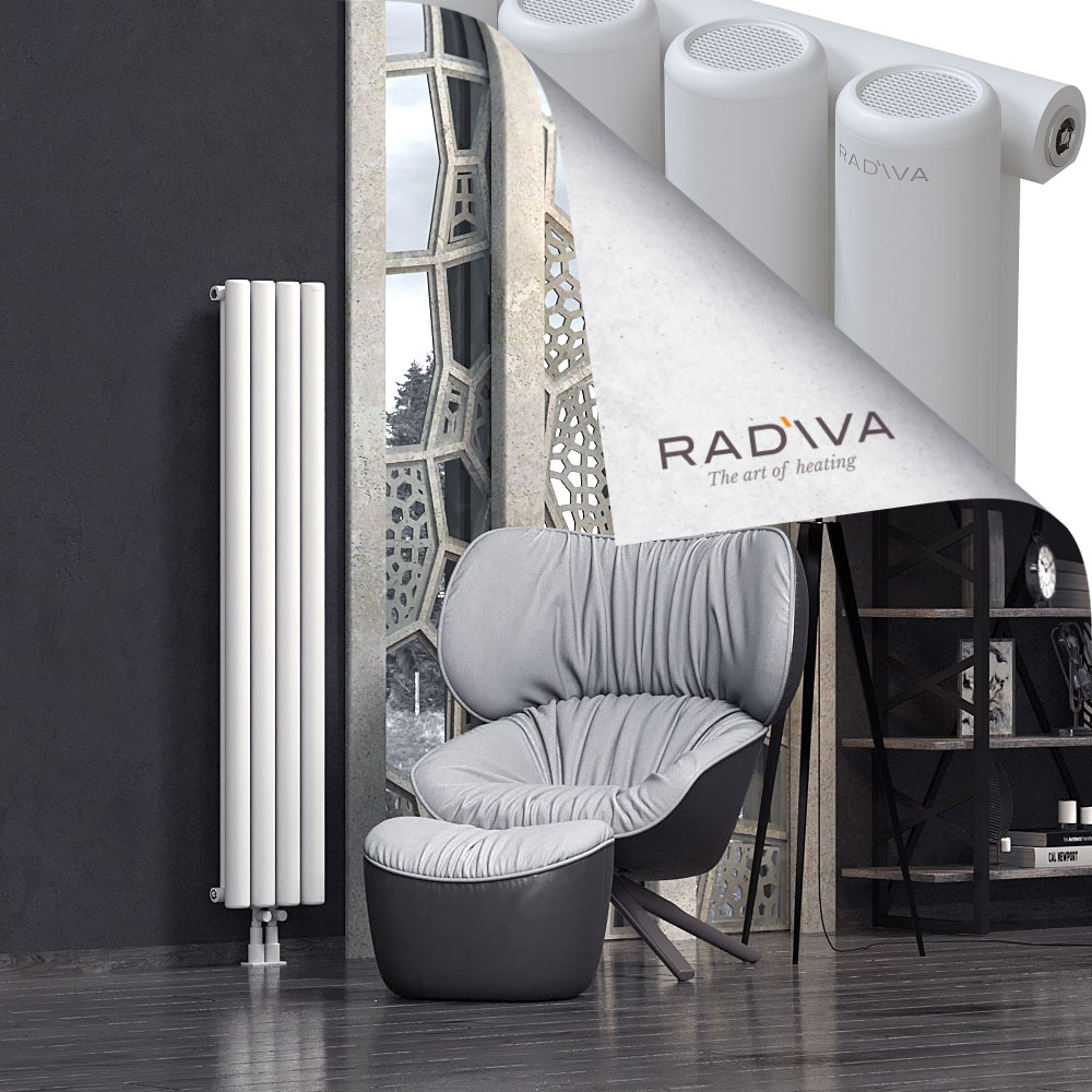 Mati Aluminium Radiator 1500x292 White - 2