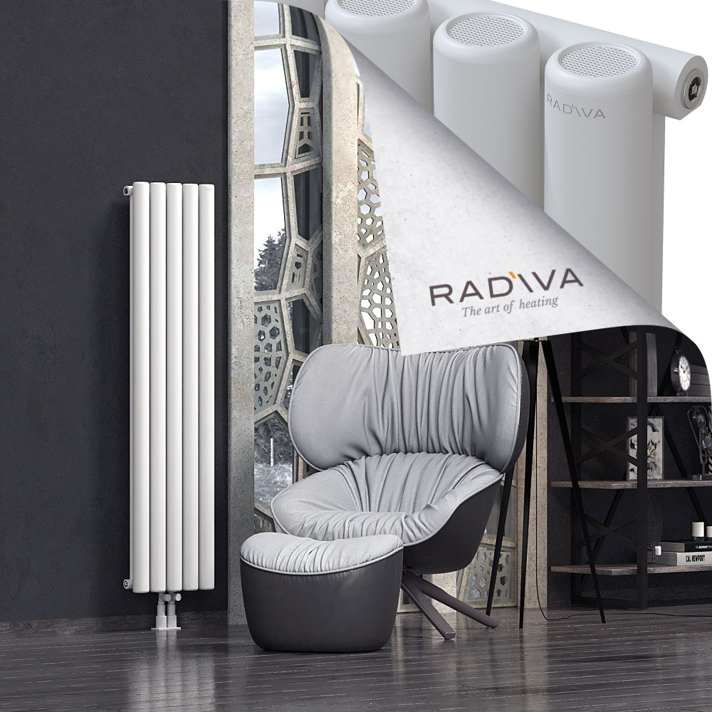 Mati Aluminium Radiator 1500x366 White - 2