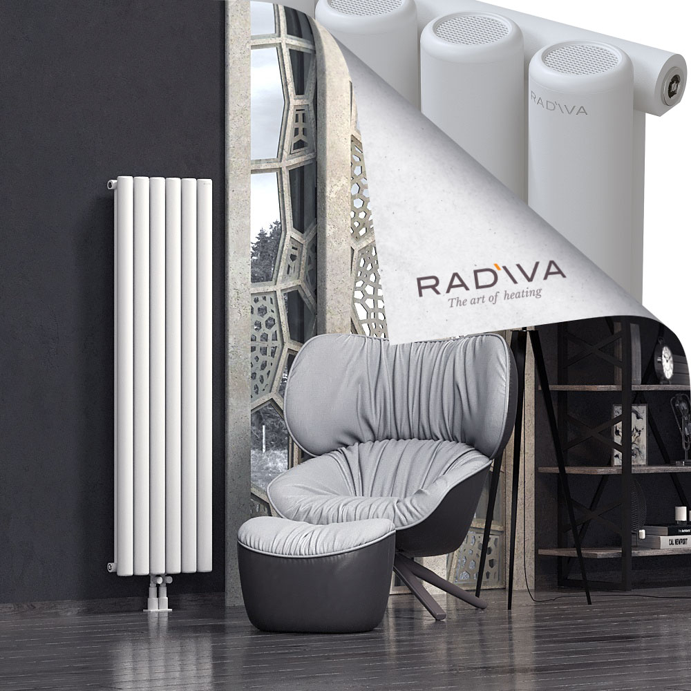 Mati Aluminium Radiator 1500x440 White - 2