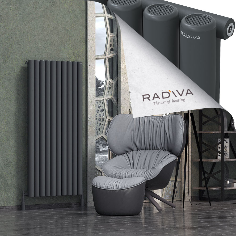 Mati Aluminium Radiator 1500x736 Dark Anthracite - 1