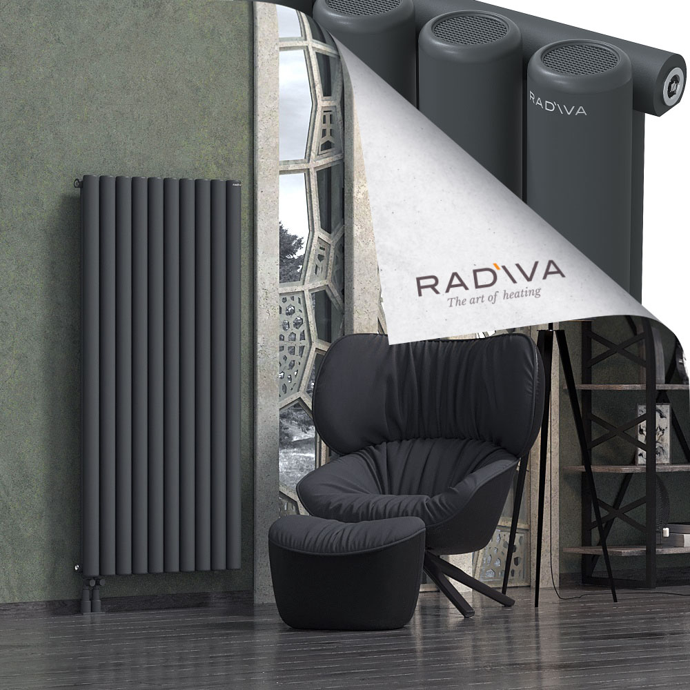 Mati Aluminium Radiator 1500x736 Dark Anthracite - 3