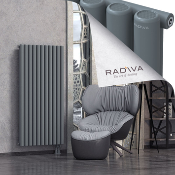 Mati Aluminium Radiator 1500x810 Anthracite Bottom Right 50mm