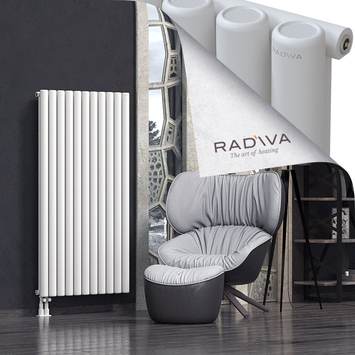 Mati Aluminium Radiator 1500x810 White Bottom Left 50mm