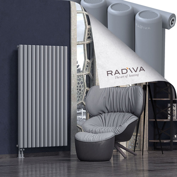 Mati Aluminium Radiator 1500x884 Grey Bottom Left 50mm