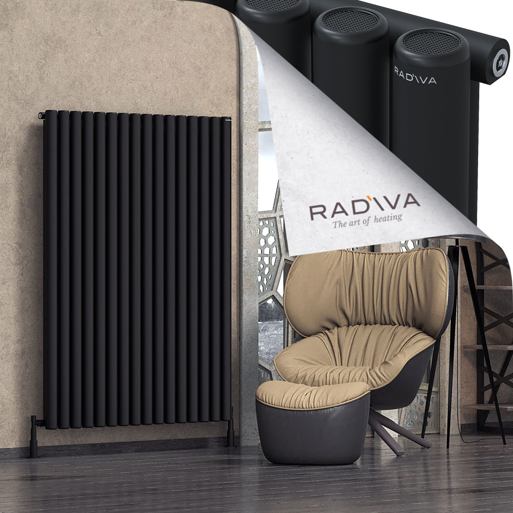 Mati Aluminium Radiator 1600x1180 Black - 1