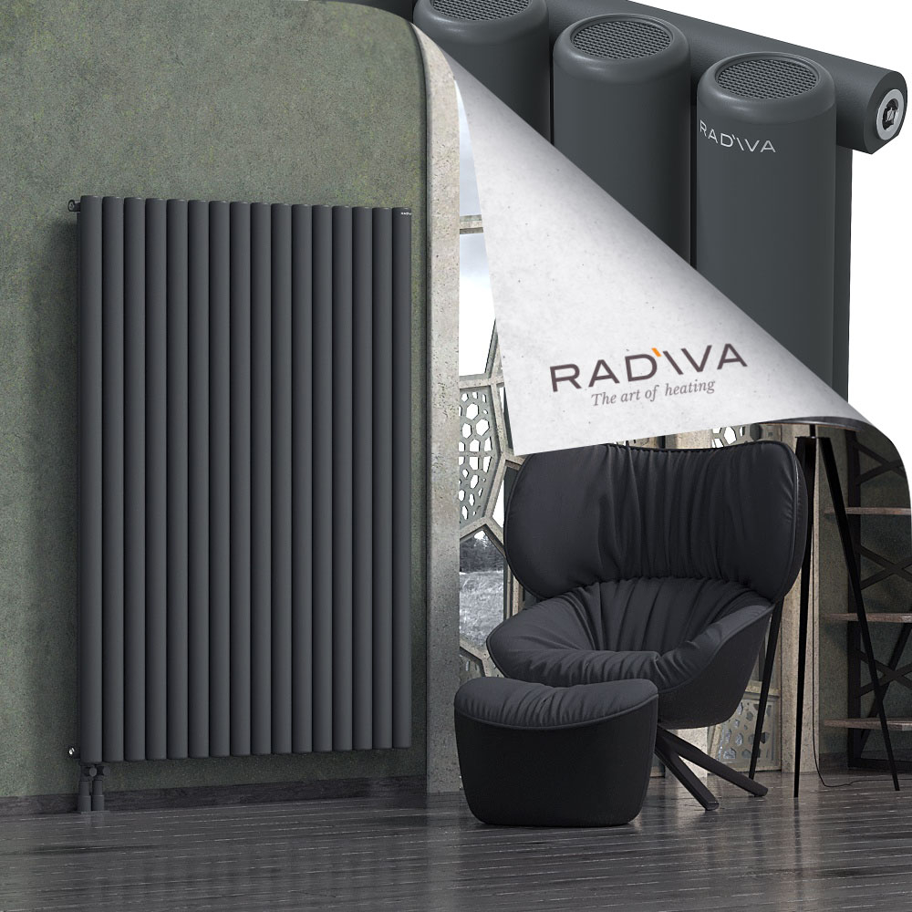 Mati Aluminium Radiator 1600x1180 Dark Anthracite - 3