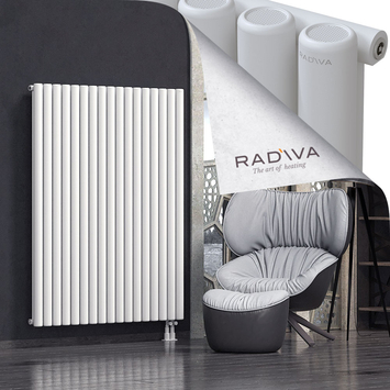 Mati Aluminium Radiator 1600x1254 White Bottom Right 50mm