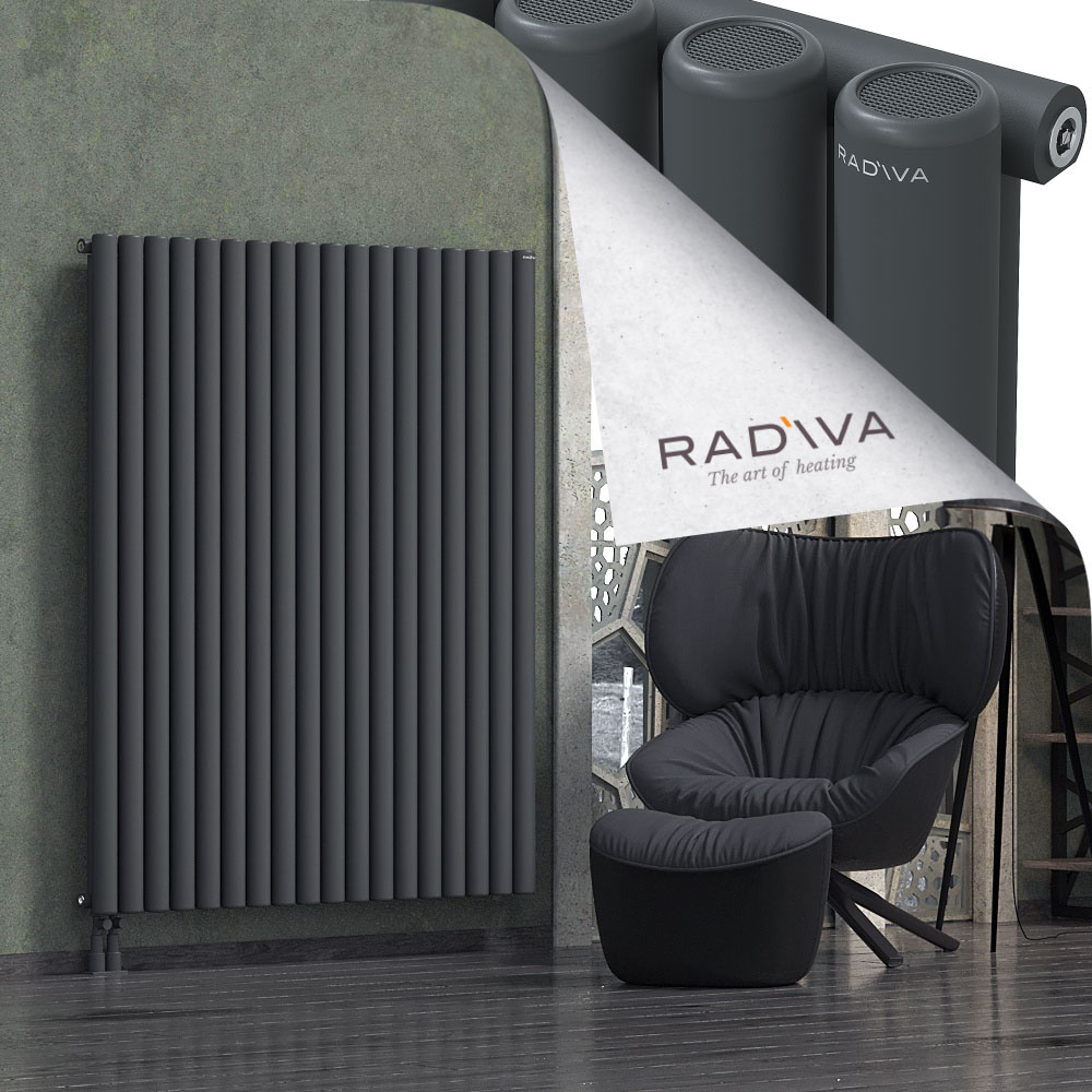 Mati Aluminium Radiator 1600x1328 Dark Anthracite - 3