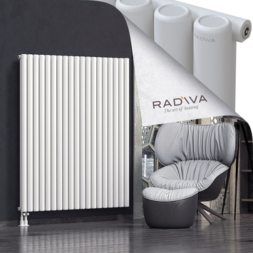 Mati Aluminium Radiator 1600x1402 White Bottom Left 50mm