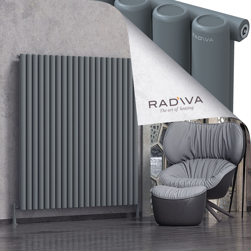 Mati Aluminium Radiator 1600x1550 Anthracite - 1