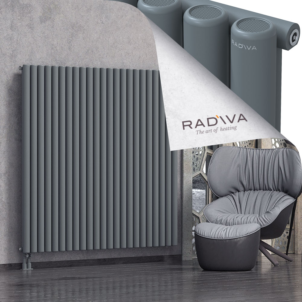 Mati Aluminium Radiator 1600x1698 Anthracite - 3