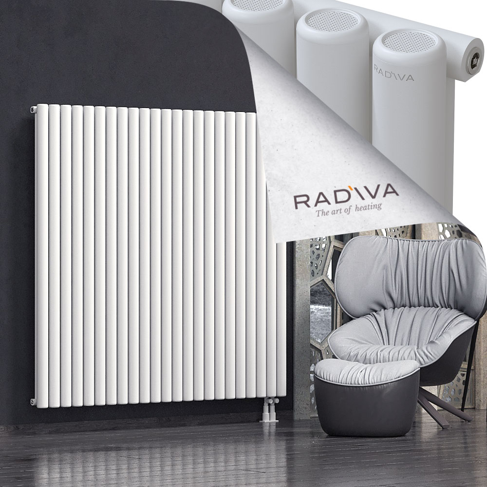 Mati Aluminium Radiator 1600x1698 White - 4