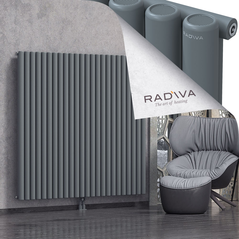 Mati Aluminium Radiator 1600x1772 Anthracite - 2