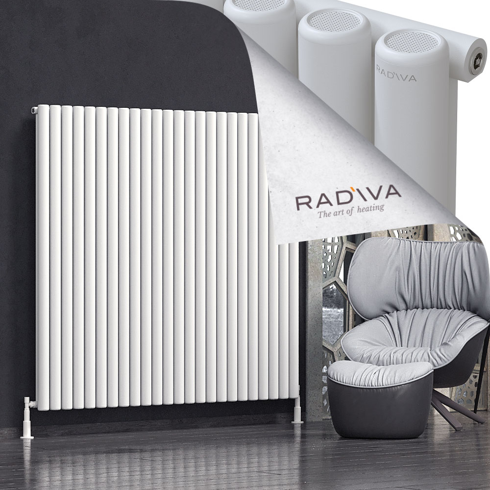 Mati Aluminium Radiator 1600x1772 White - 1