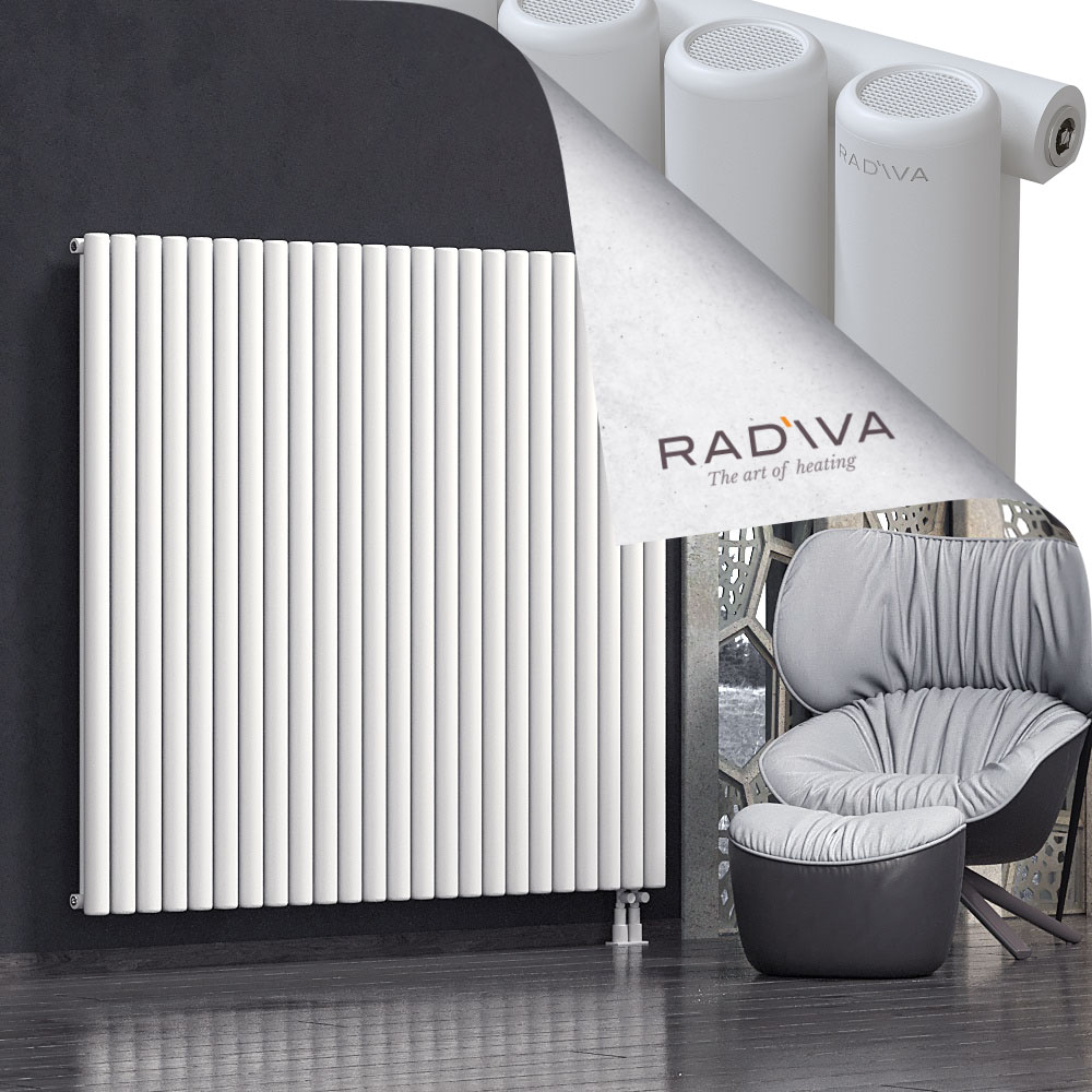 Mati Aluminium Radiator 1600x1772 White - 4