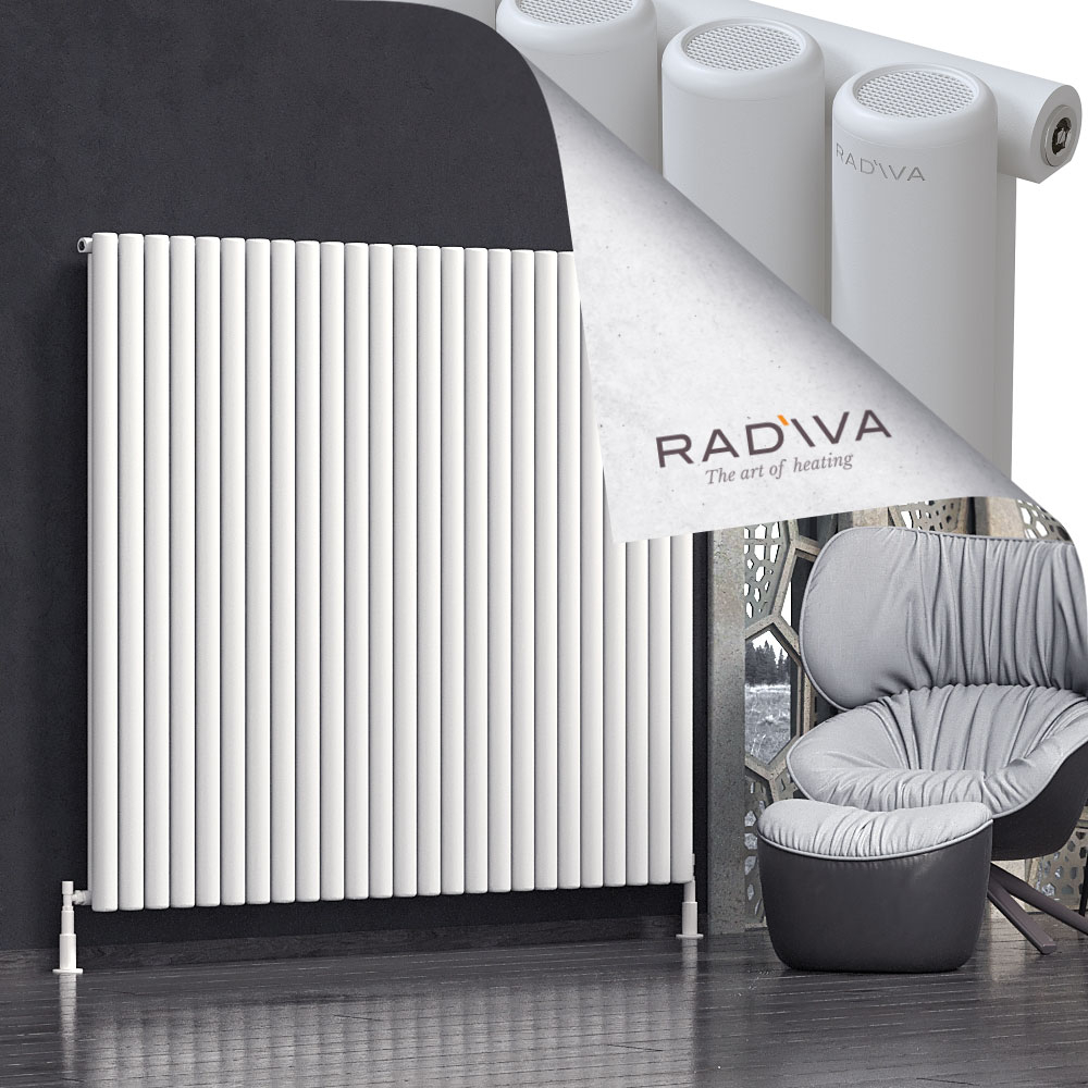 Mati Aluminium Radiator 1600x1846 White - 1