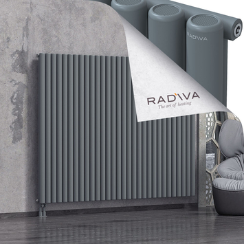 Mati Aluminium Radiator 1600x2216 Anthracite Bottom Left 50mm