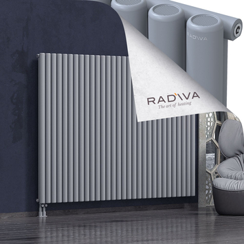 Mati Aluminium Radiator 1600x2216 Grey Bottom Left 50mm