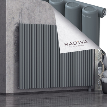 Mati Aluminium Radiator 1600x2438 Anthracite Bottom Right 50mm