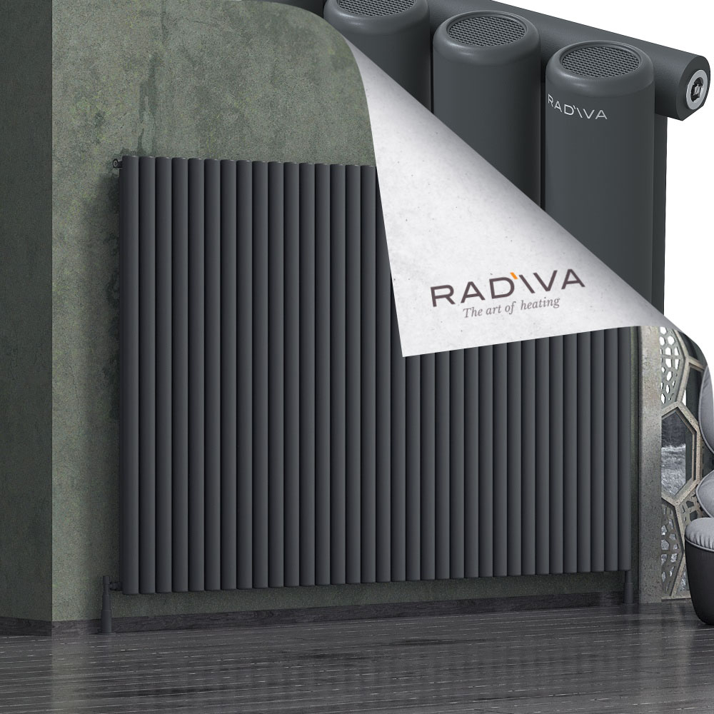 Mati Aluminium Radiator 1600x2512 Dark Anthracite - 1