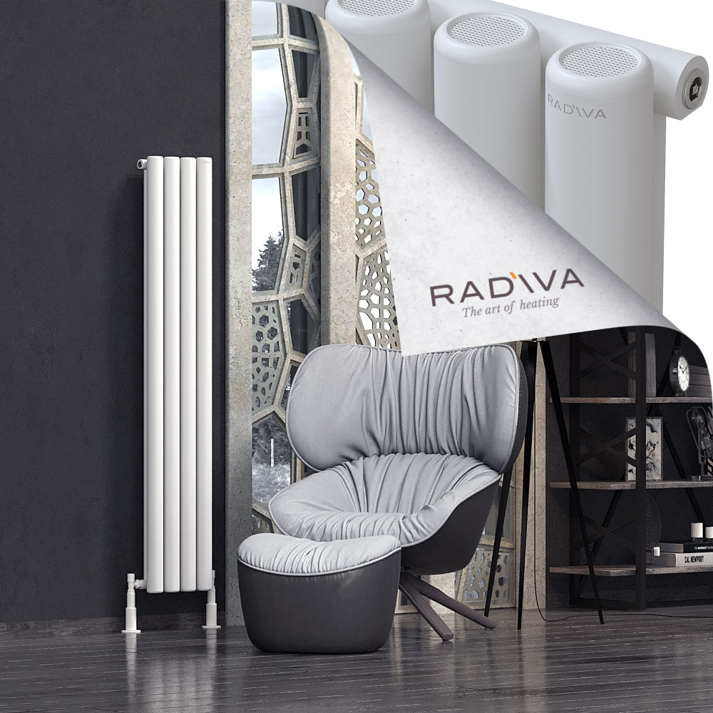 Mati Aluminium Radiator 1600x292 White - 1