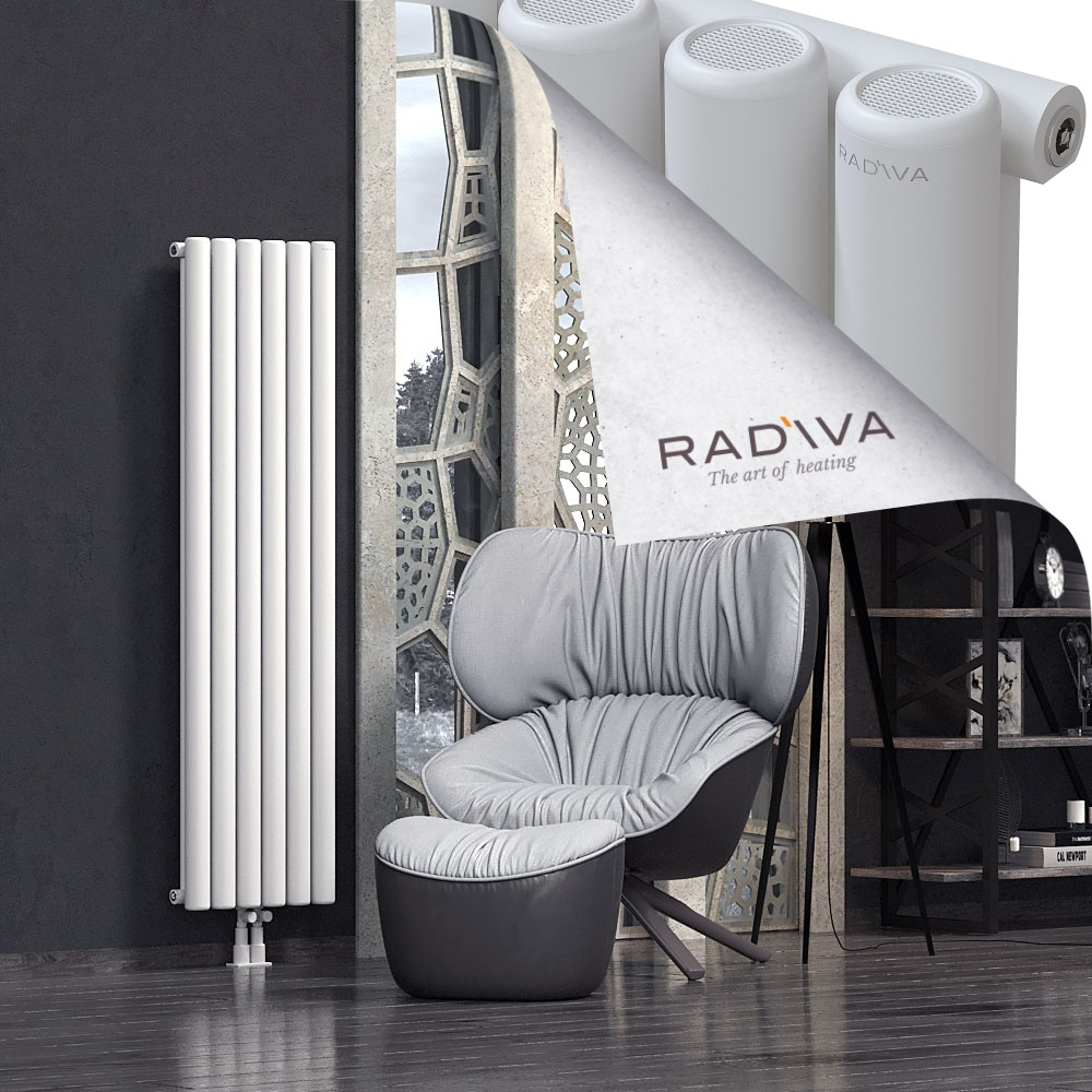 Mati Aluminium Radiator 1600x440 White - 2