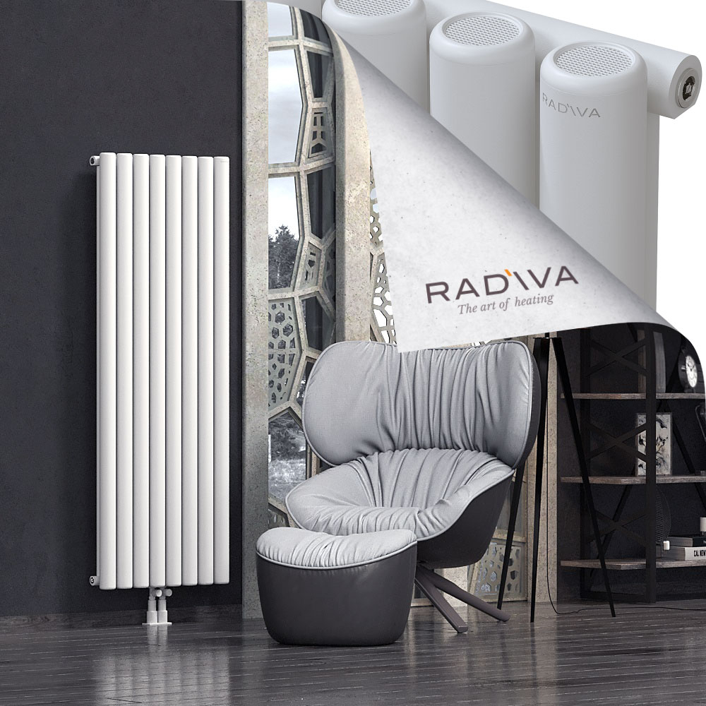 Mati Aluminium Radiator 1600x588 White - 2