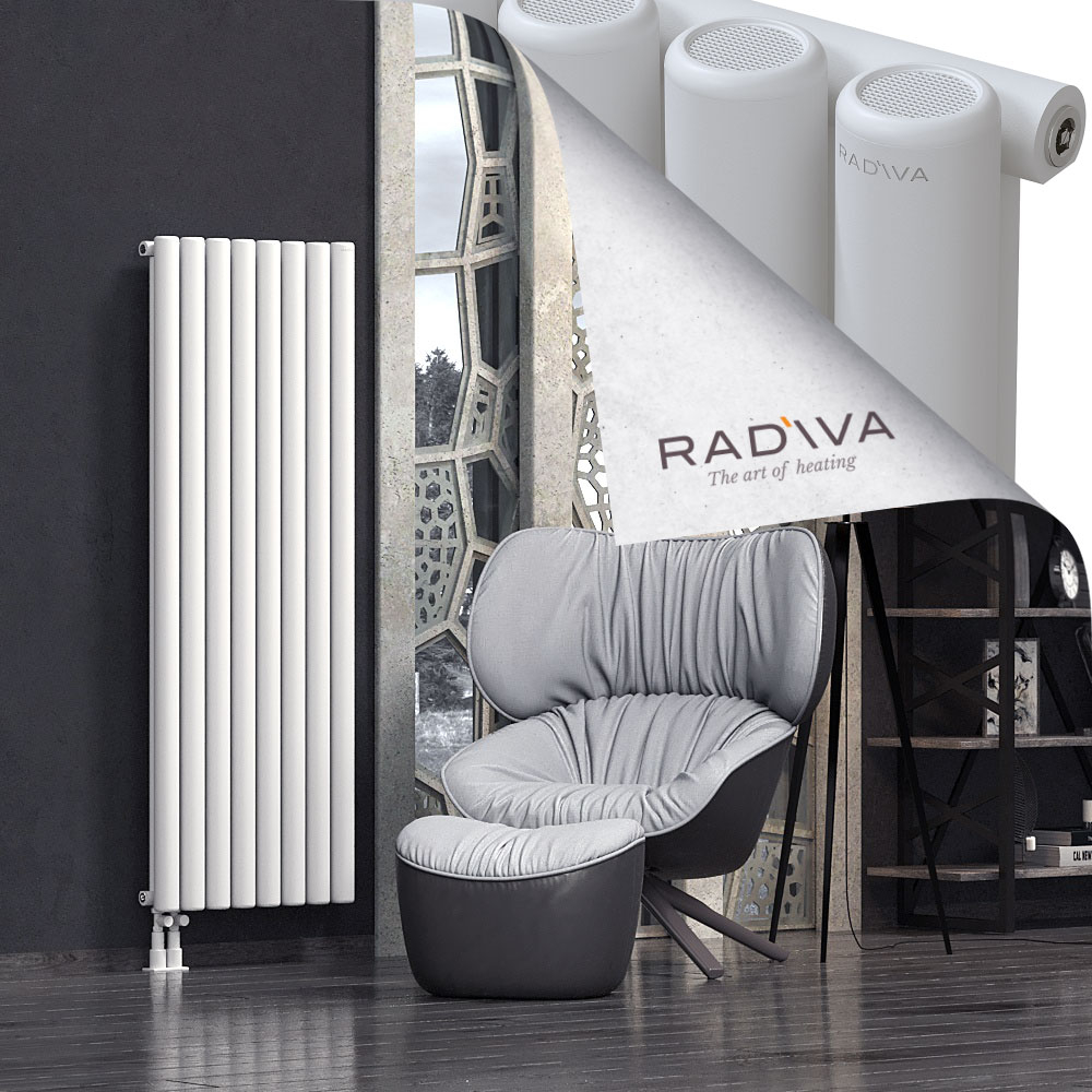 Mati Aluminium Radiator 1600x588 White - 3