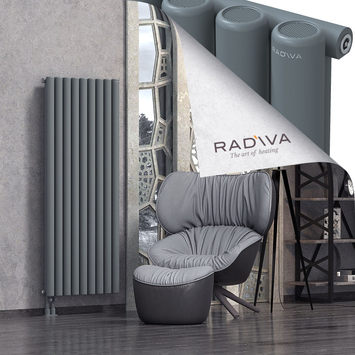 Mati Aluminium Radiator 1600x662 Anthracite Bottom Left 50mm