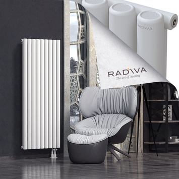Mati Aluminium Radiator 1600x662 White Bottom Right 50mm