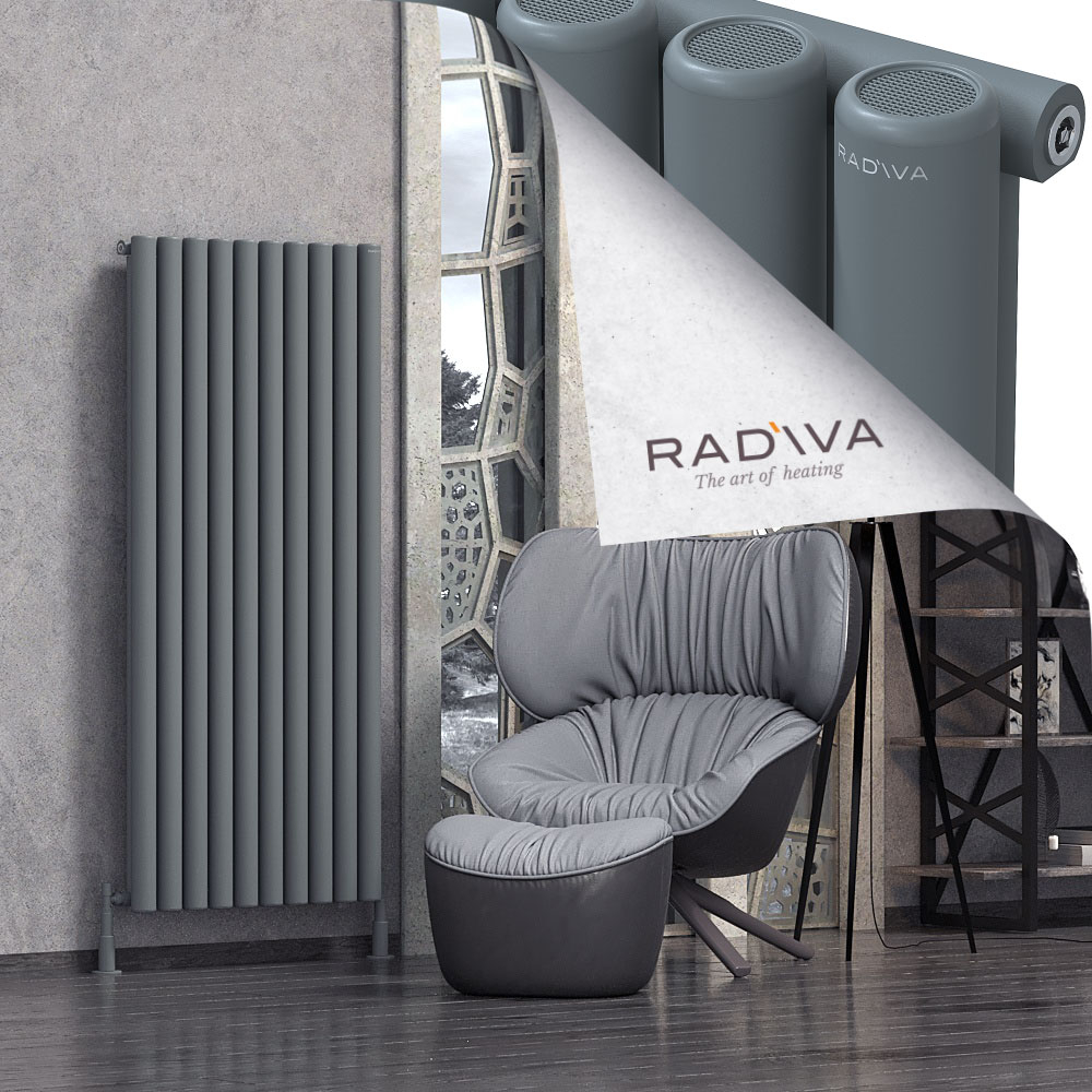 Mati Aluminium Radiator 1600x736 Anthracite - 1