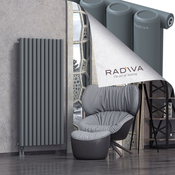 Mati Aluminium Radiator 1600x810 Anthracite Bottom Left 50mm