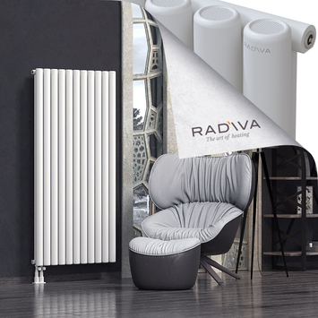 Mati Aluminium Radiator 1600x810 White Bottom Left 50mm
