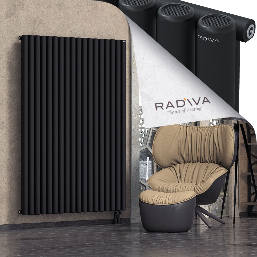 Mati Aluminium Radiator 1800x1328 Black - 4