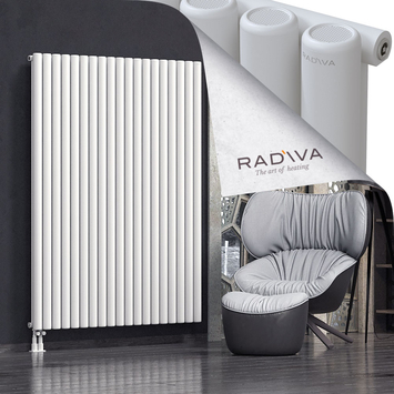 Mati Aluminium Radiator 1800x1402 White Bottom Left 50mm