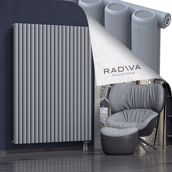 Mati Aluminium Radiator 1800x1476 Grey Bottom Right 50mm