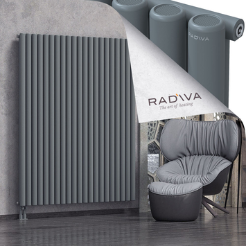 Mati Aluminium Radiator 1800x1550 Anthracite Bottom Left 50mm