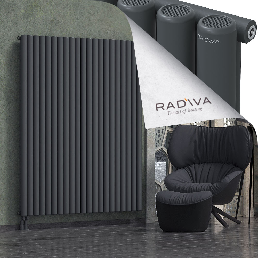 Mati Aluminium Radiator 1800x1550 Dark Anthracite - 3
