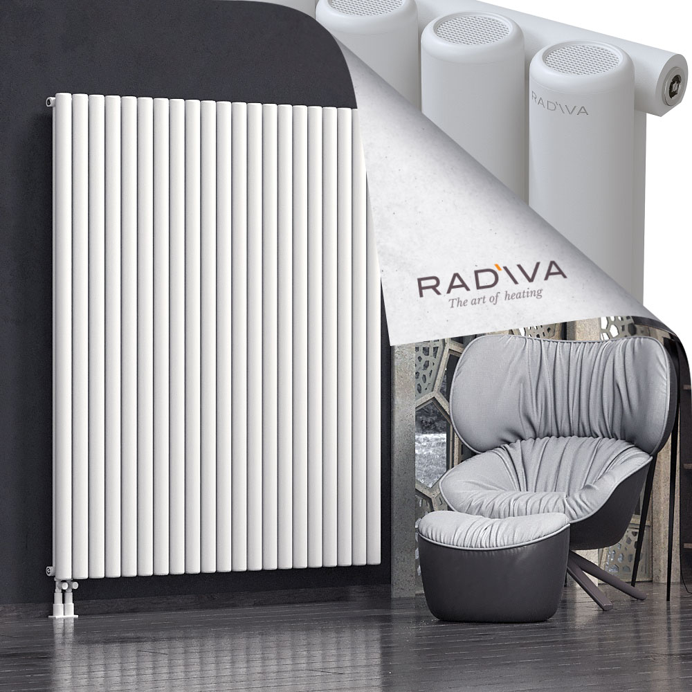 Mati Aluminium Radiator 1800x1550 White - 3
