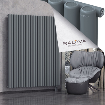 Mati Aluminium Radiator 1800x1624 Anthracite Bottom Right 50mm